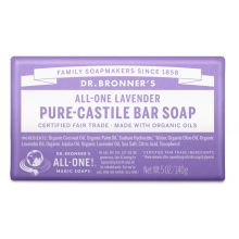 Dr. Bronner's, Lavender Bar Soap, 5 oz (140 g) 
